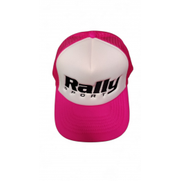 RALLY SPORT TRUCKER gyerek sapka, magenta